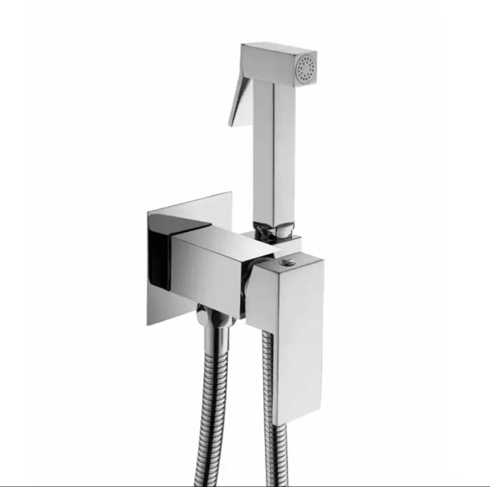 Modern matte black bidet spray gun set bathroom hygienic shower