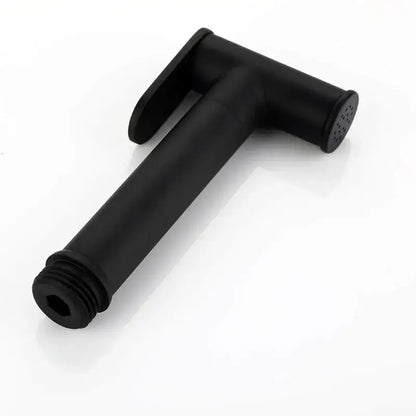 Modern matte black brass bidet faucet bathroom sprayer