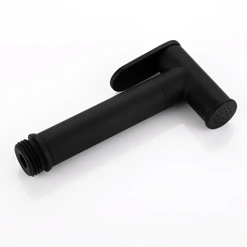 Modern matte black brass bidet faucet bathroom sprayer