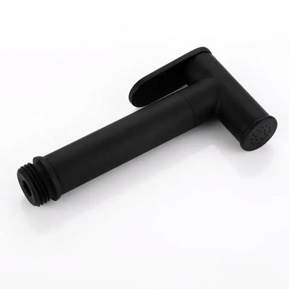 Modern matte black brass bidet faucet bathroom sprayer
