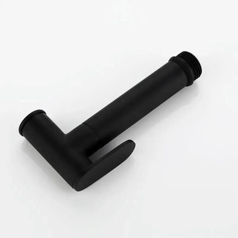 Modern matte black brass bidet faucet bathroom sprayer