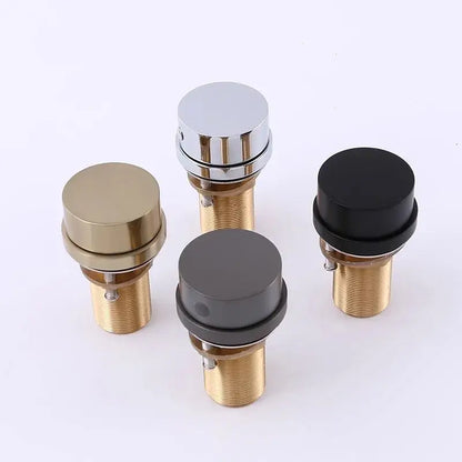 Modern matte black & brushed gold basin faucet bathroom sink tap