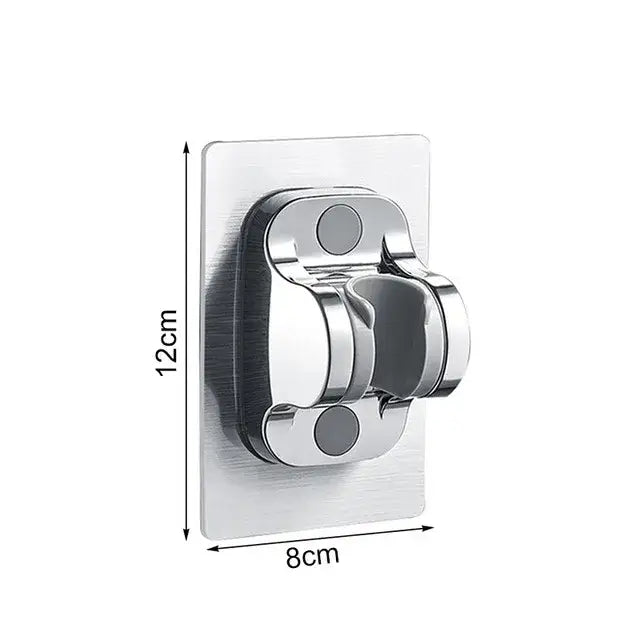 Modern matte black & chrome 3 modes high pressure shower head bathroom
