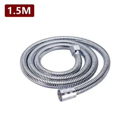Modern matte black & chrome 3 modes high pressure shower head bathroom