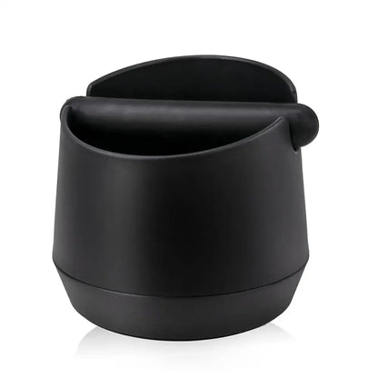 Modern matte black coffee knock box kitchen residue container