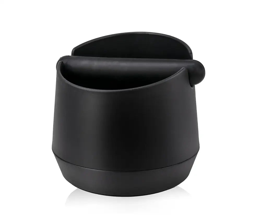 Modern matte black coffee knock box kitchen residue container