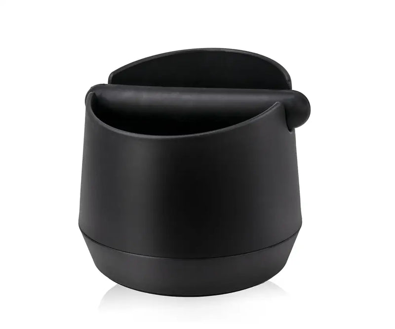 Modern matte black coffee knock box kitchen residue container