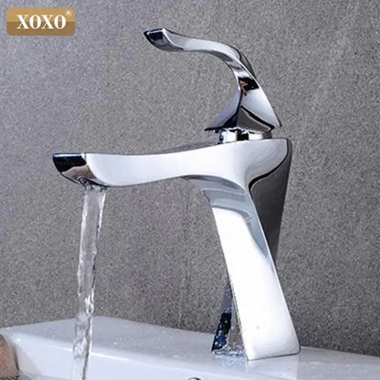Modern matte black contemporary brass basin faucet bathroom mixer