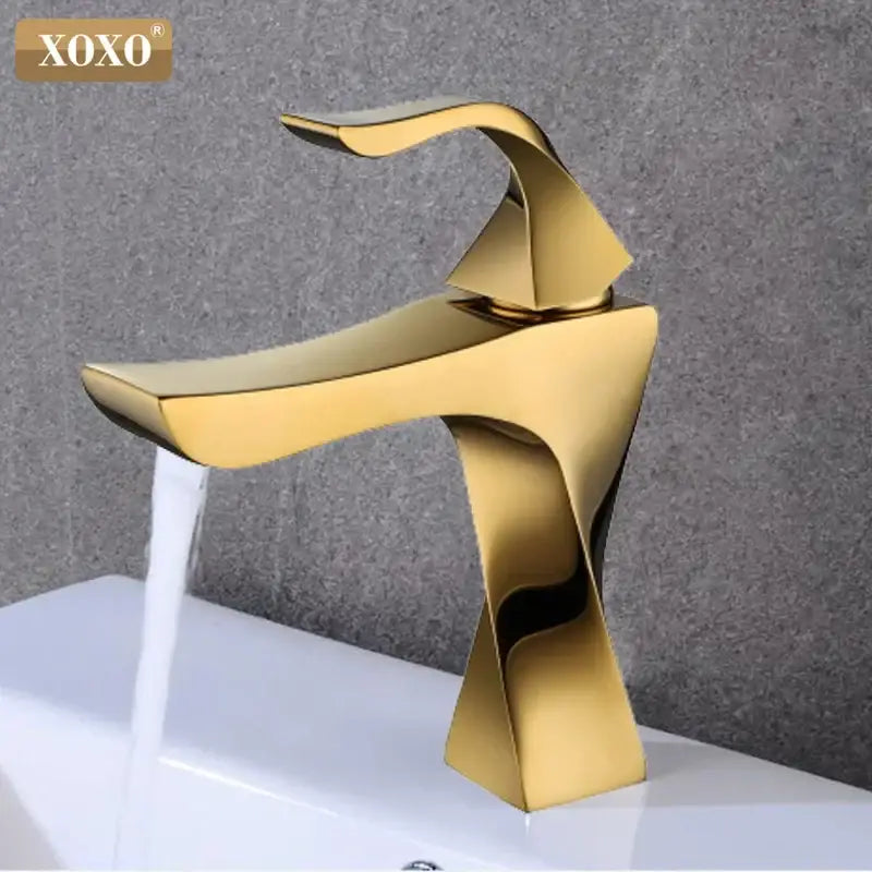 Modern matte black contemporary brass basin faucet bathroom mixer