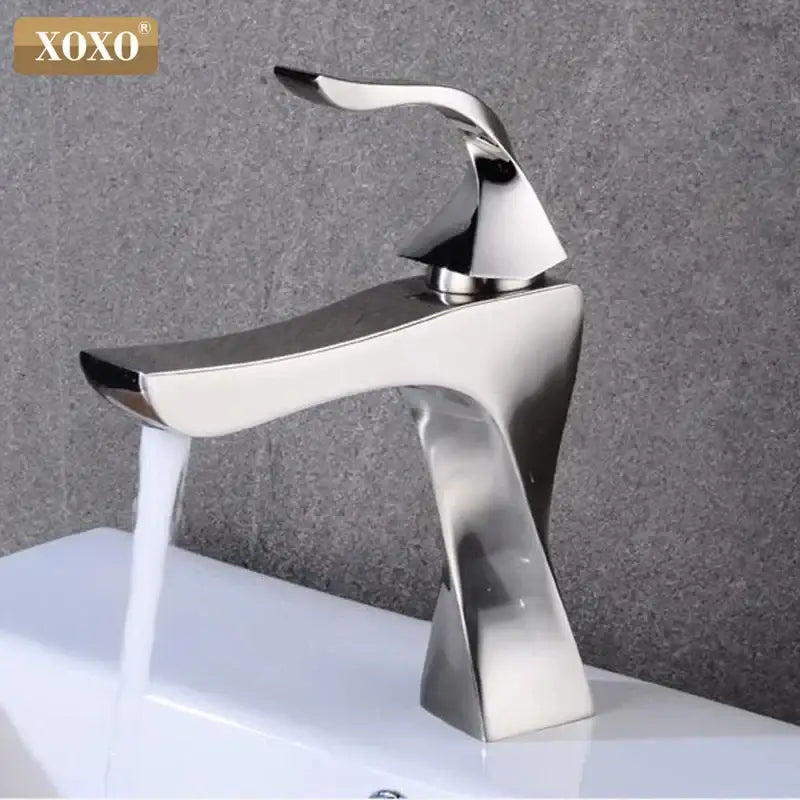Modern matte black contemporary brass basin faucet bathroom mixer