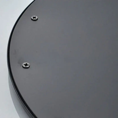 Modern matte black round brass rain shower head bathroom fixture