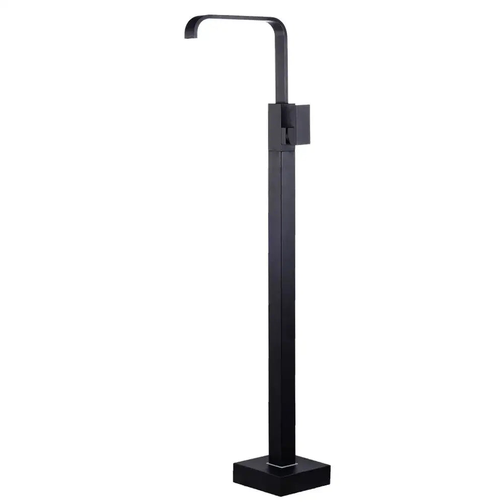 Modern matte black tall basin faucet bathroom sink mixer tap