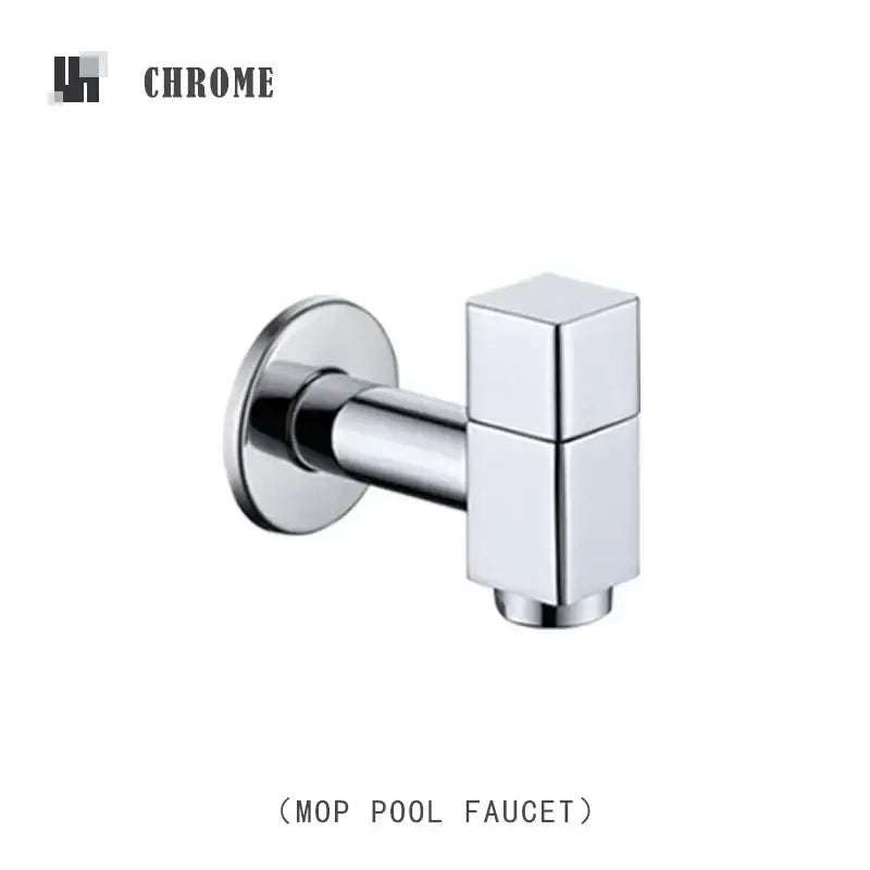 Modern matte brass black garden faucet garden wall mount spout