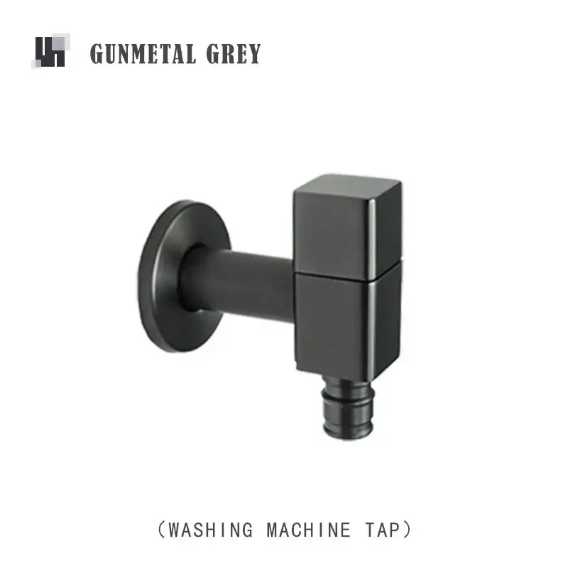 Modern matte brass black garden faucet garden wall mount spout