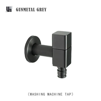 Modern matte brass black garden faucet garden wall mount spout