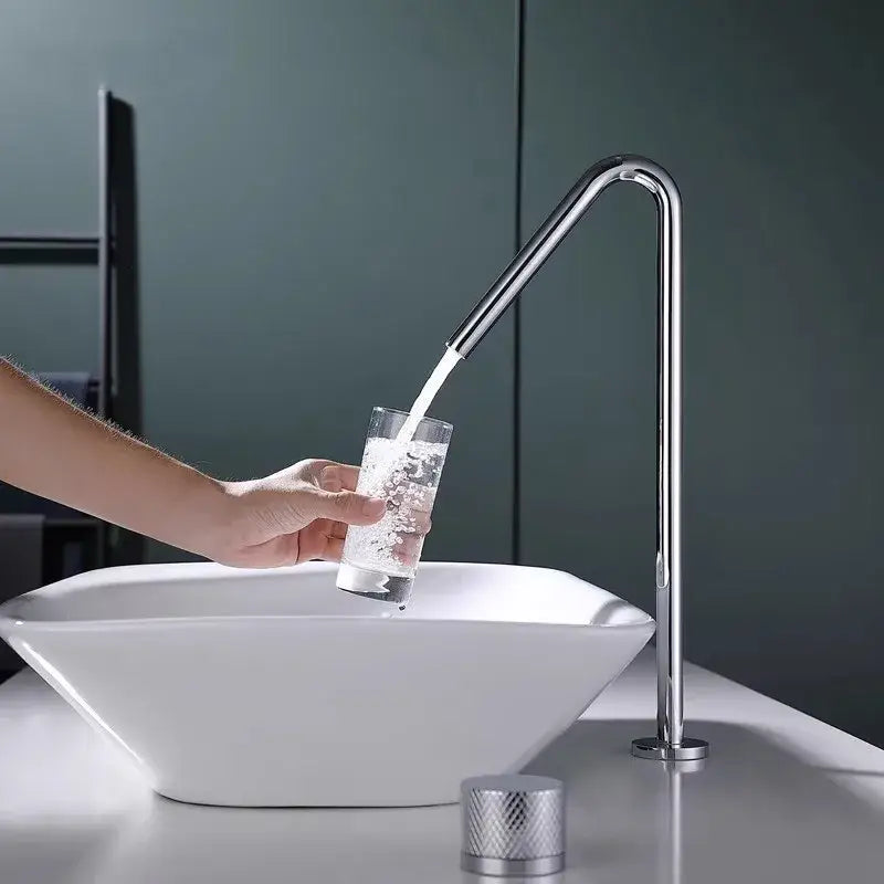 Modern matte brushed black basin faucet bathroom sink tap