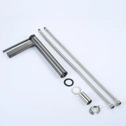 Modern matte chrome basin faucet bathroom mixer tap