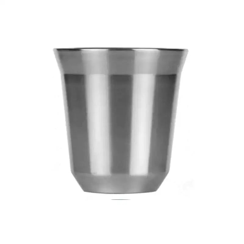 Modern matte double walled espresso cups set of 6 kitchen tumblers