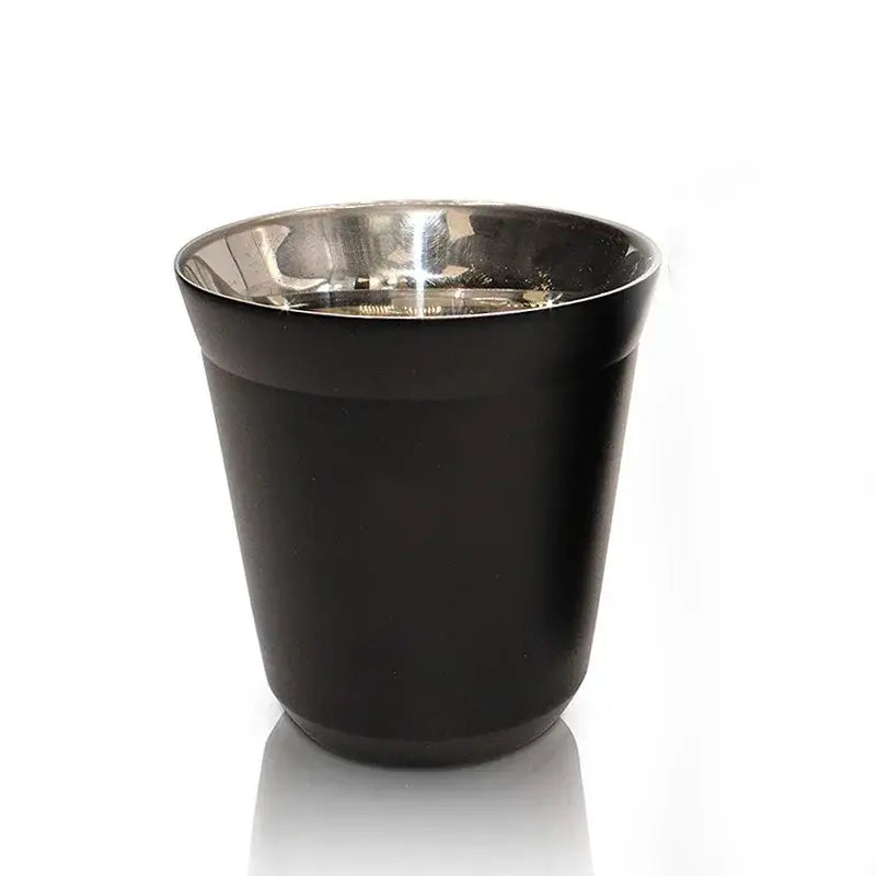 Modern matte double walled espresso cups set of 6 kitchen tumblers