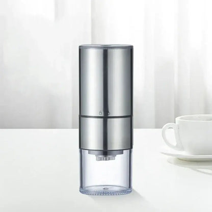 Modern matte gray electric bean grinder kitchen coffee machine