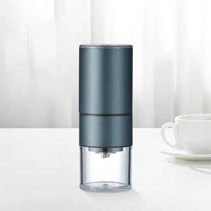 Modern matte gray electric bean grinder kitchen coffee machine