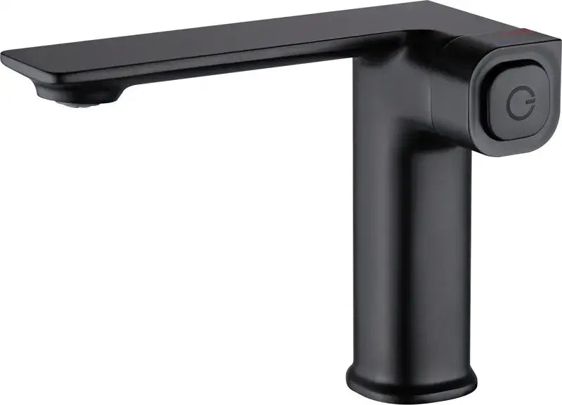 Modern matte gray sink mixer kitchen tap with memory switch