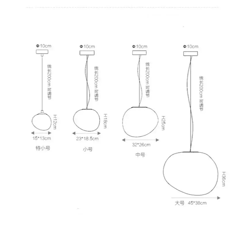 Modern matte white glass pendant light for kitchen and dining room