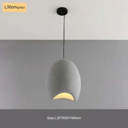 Modern matte white industrial wind chandelier bedroom pendant light
