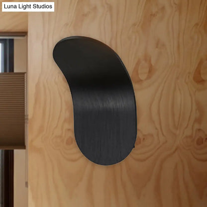 DecorBites™ Modern Metal Bracket LED Bedside Wall Mount Light in Elegant Black/Gold/Coffee Finish