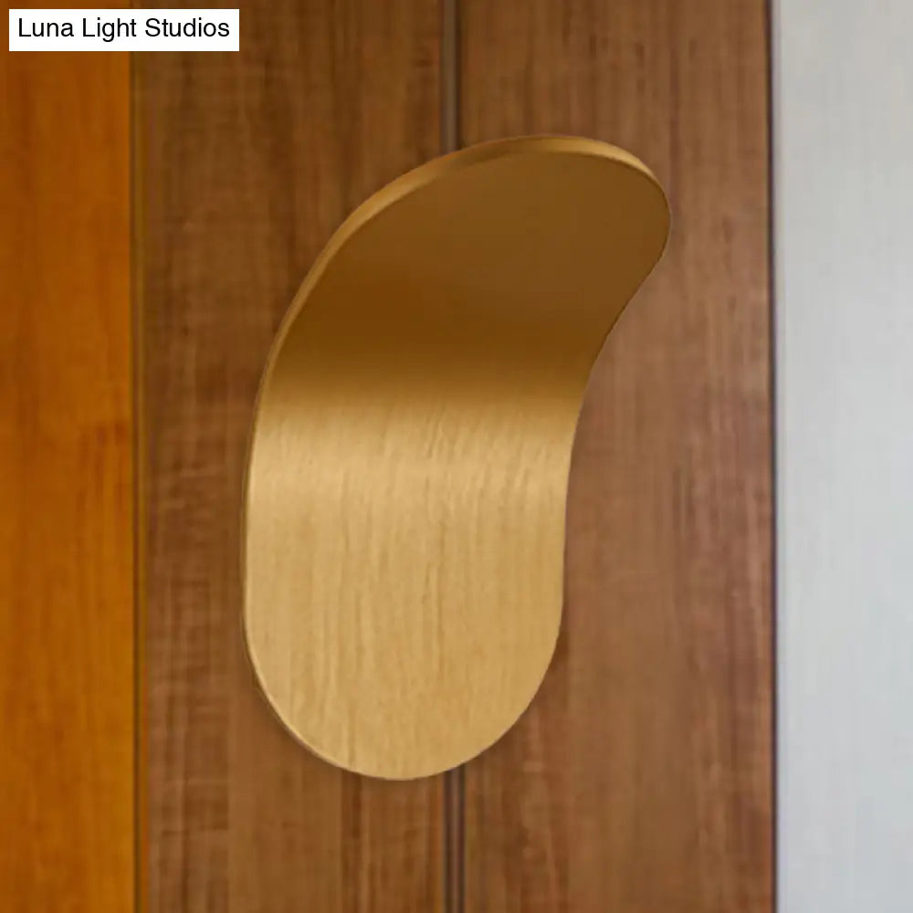 DecorBites™ Modern Metal Bracket LED Bedside Wall Mount Light in Elegant Black/Gold/Coffee Finish
