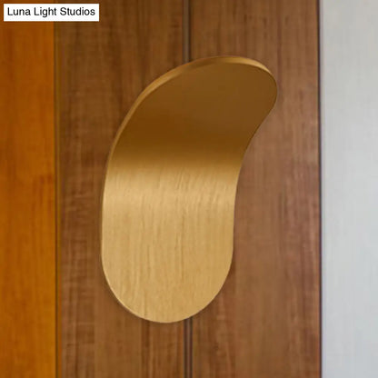 DecorBites™ Modern Metal Bracket LED Bedside Wall Mount Light in Elegant Black/Gold/Coffee Finish
