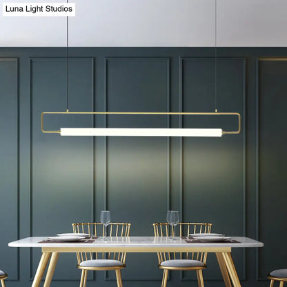 DecorBites™ Modern Metal LED Ceiling Pendant Light for Dining Table and Island