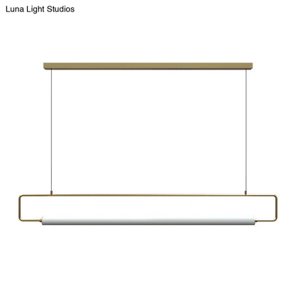 DecorBites™ Modern Metal LED Ceiling Pendant Light for Dining Table and Island