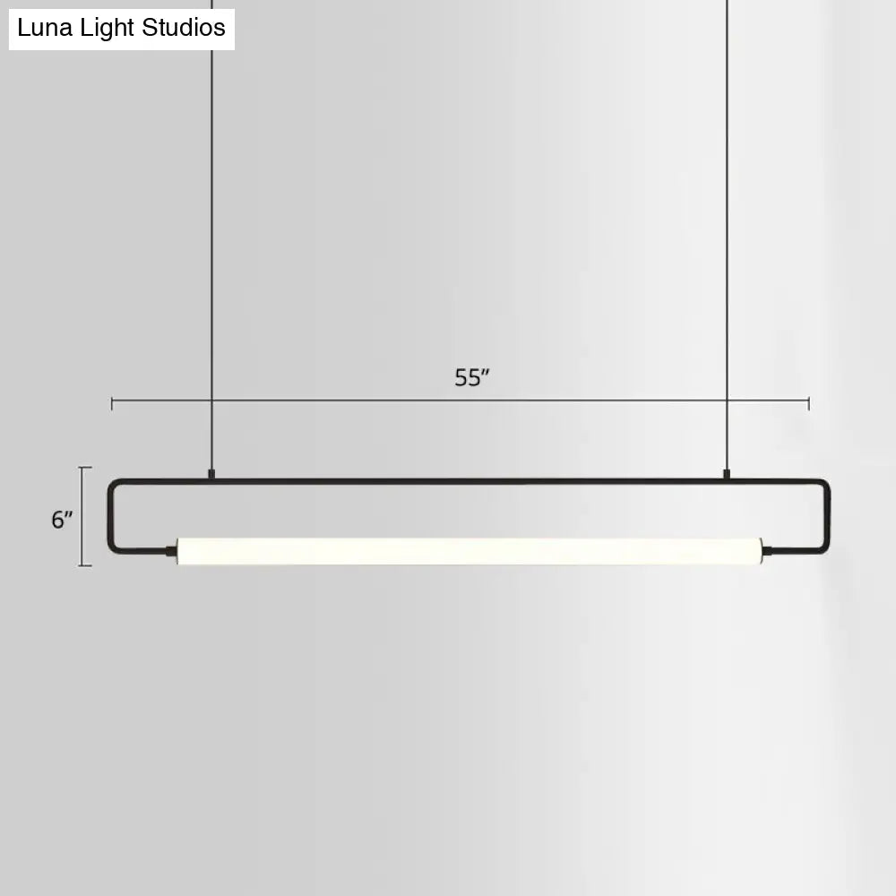 DecorBites™ Modern Metal LED Ceiling Pendant Light for Dining Table and Island