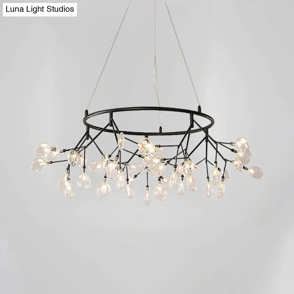 DecorBites™ Modern Metal LED Dining Room Chandelier - Elegant Hanging Pendant Light