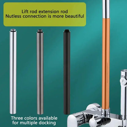 Modern metal shower head extension pipe bathroom accessory