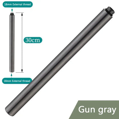 Modern metal shower head extension pipe bathroom accessory