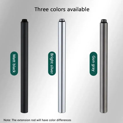 Modern metal shower head extension pipe bathroom accessory