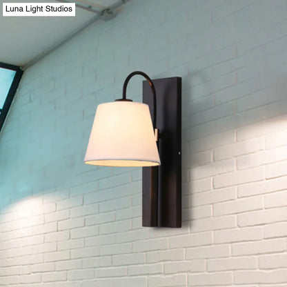 DecorBites™ Modern Metal Wall Lamp with Conical Shade - Wall Mounted Light Fixture for Living Room