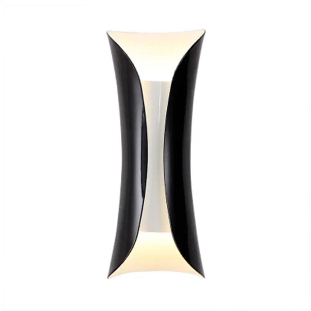 DecorBites™ Modern Metal Wall Mounted Bedside Lamp - Stylish Tubular Black Lighting Ideas