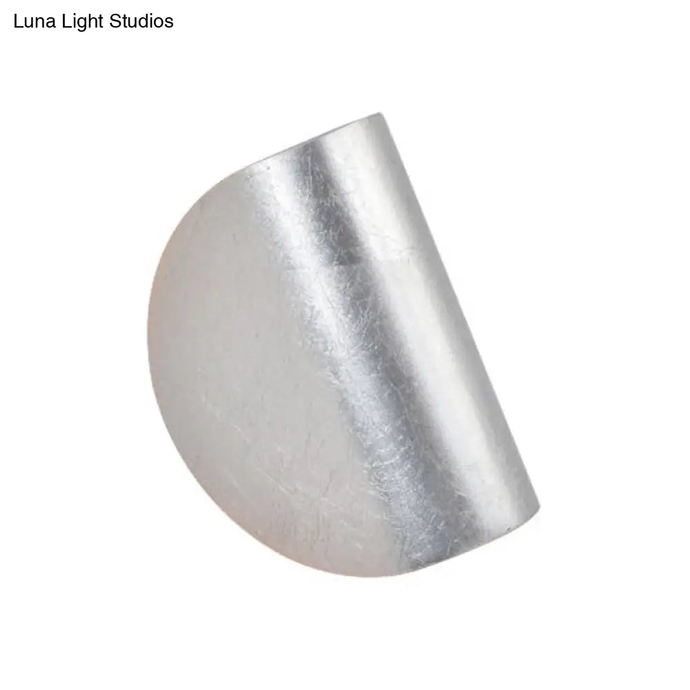 DecorBites™ Modern Metal Wall Sconce Light for Bedroom - Foldable Design, 1-Light, Black/Grey/Silver