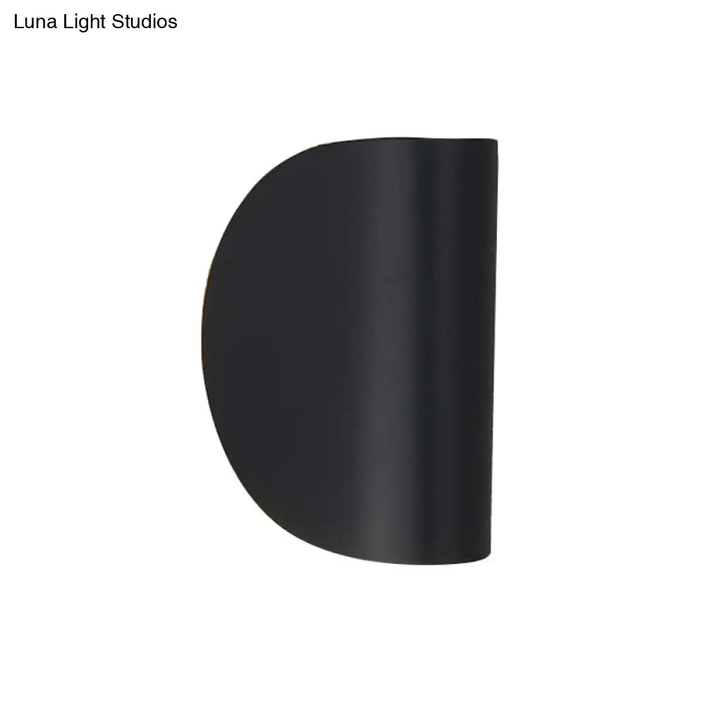 DecorBites™ Modern Metal Wall Sconce Light for Bedroom - Foldable Design, 1-Light, Black/Grey/Silver