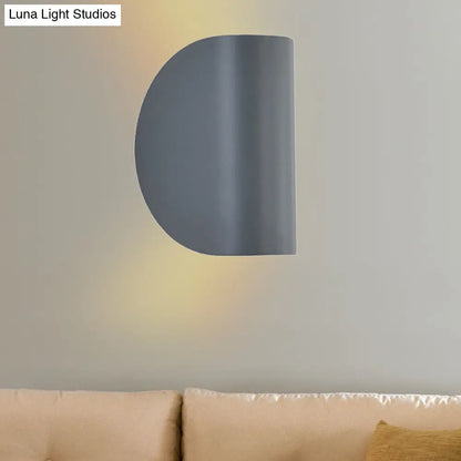DecorBites™ Modern Metal Wall Sconce Light for Bedroom - Foldable Design, 1-Light, Black/Grey/Silver