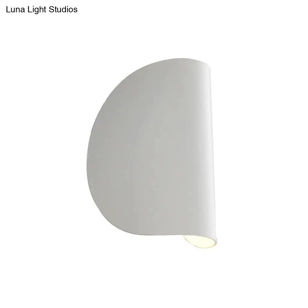 DecorBites™ Modern Metal Wall Sconce Light for Bedroom - Foldable Design, 1-Light, Black/Grey/Silver