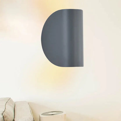 DecorBites™ Modern Metal Wall Sconce Light for Bedroom - Foldable Design, 1-Light, Black/Grey/Silver