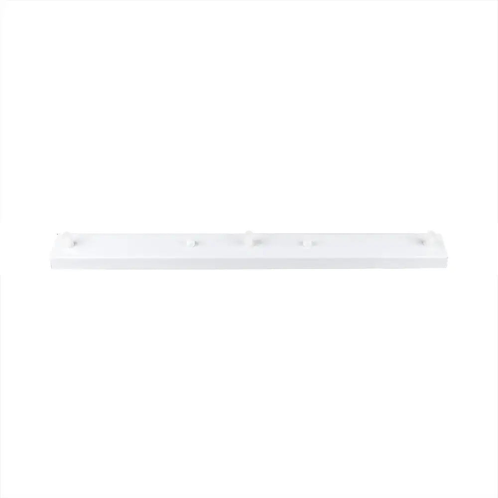 Modern metallic five hook coat rack ceiling plate hallway