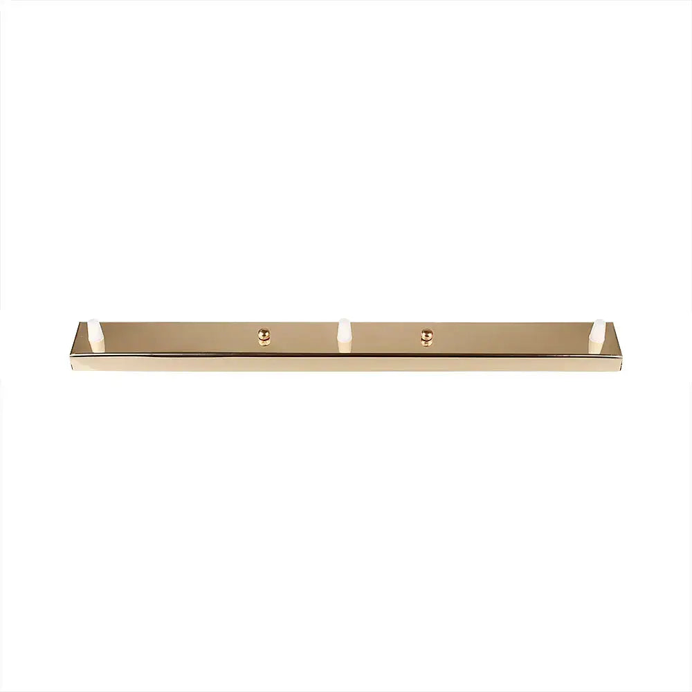 Modern metallic five hook coat rack ceiling plate hallway