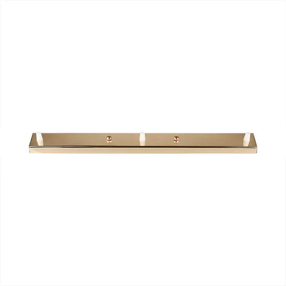 Modern metallic five hook coat rack ceiling plate hallway