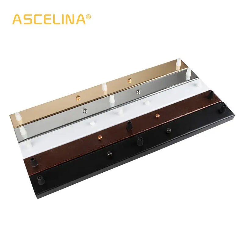 Modern metallic five hook coat rack ceiling plate hallway