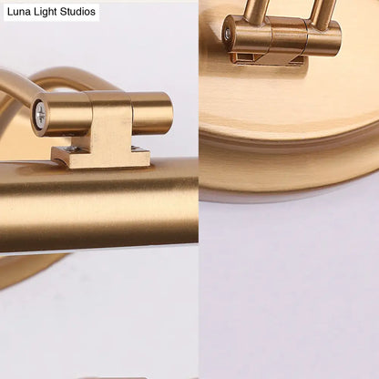 DecorBites™ Modern Metallic LED Vanity Mirror Light for Bathroom - Gold Sconce Fixture (18"/21.5"/29.5")